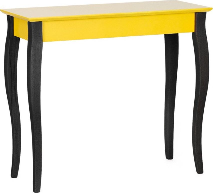 Ragaba Konsola LILLO 85x35 żółta/czarna