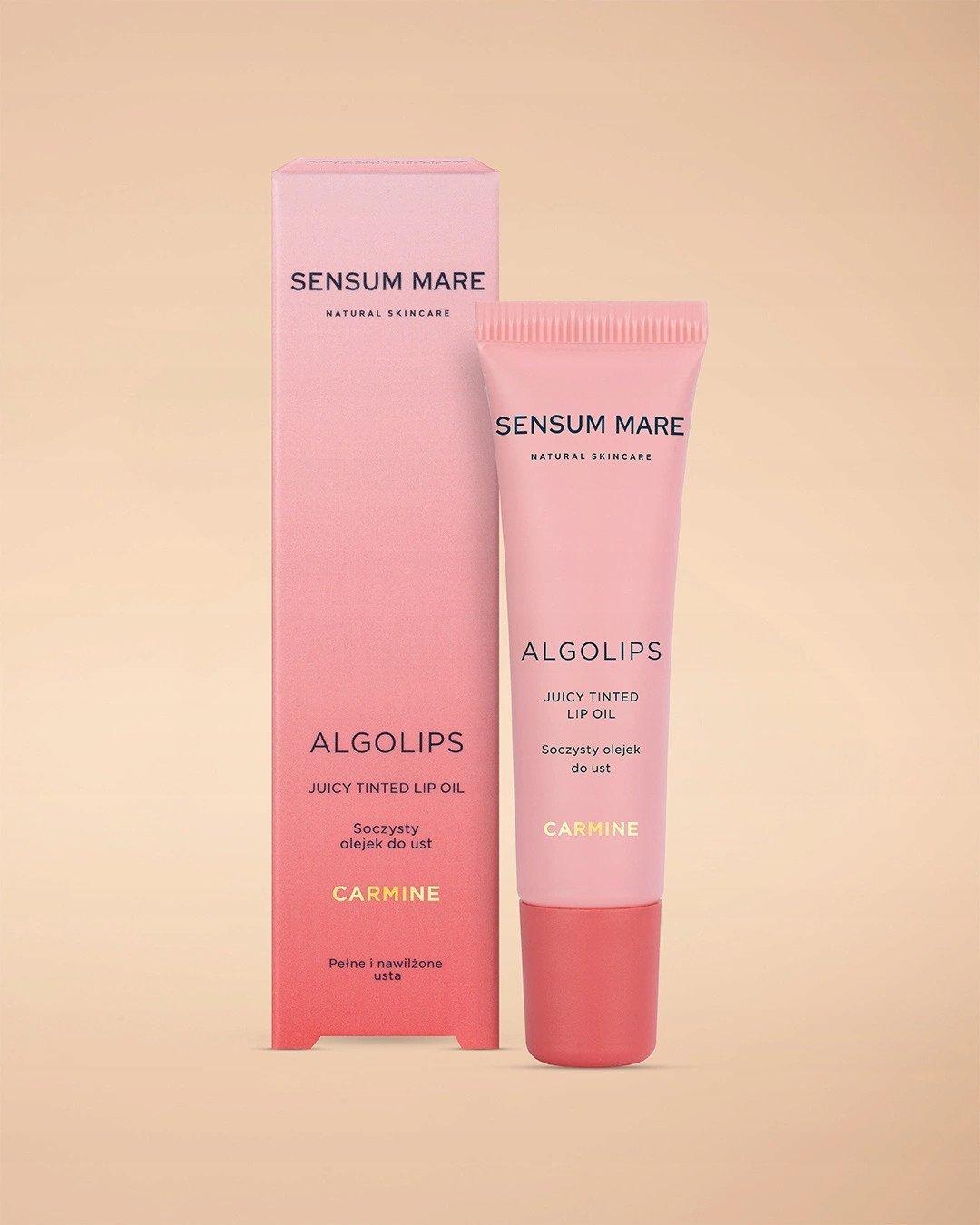 SENSUM MARE_Algolips soczysty olejek do ust Carmine 10ml