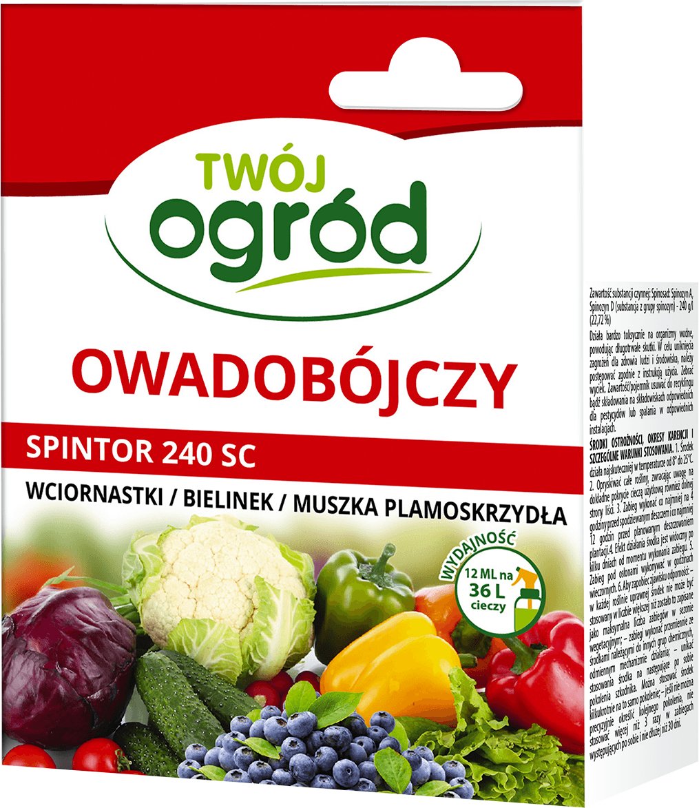 SpinTor 240 SC (spinozyn A, spinozyn D) Twój Ogród - środek owadobójczy 12ml