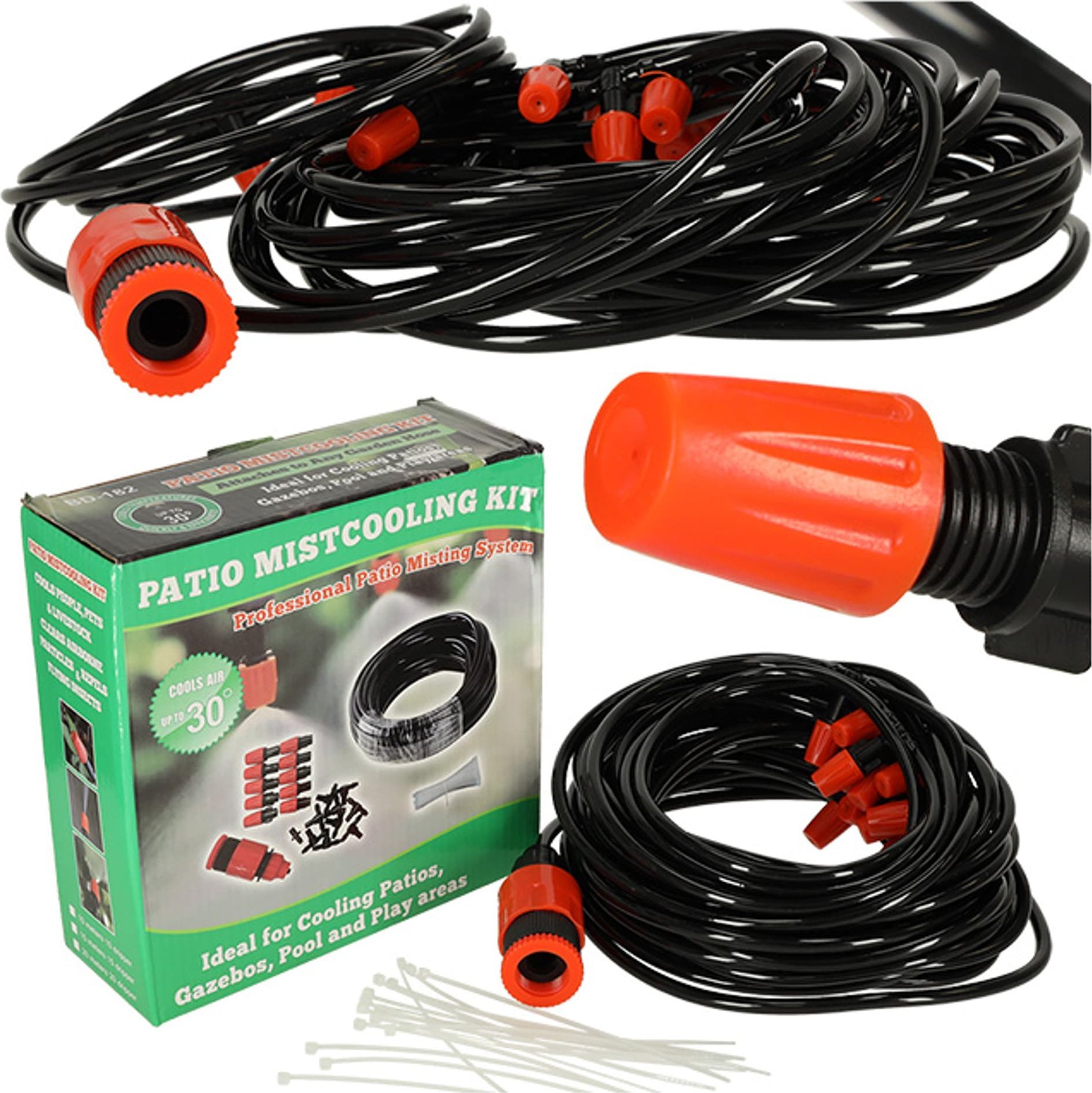 Gardlov Kurtyna wodna mgiełka zraszacz ogrodowy system nawadniania 20m