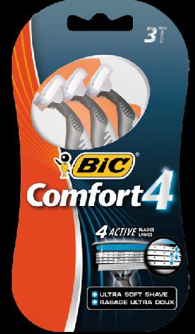 Bic Maszynka do golenia Comfort 4 Blister 3