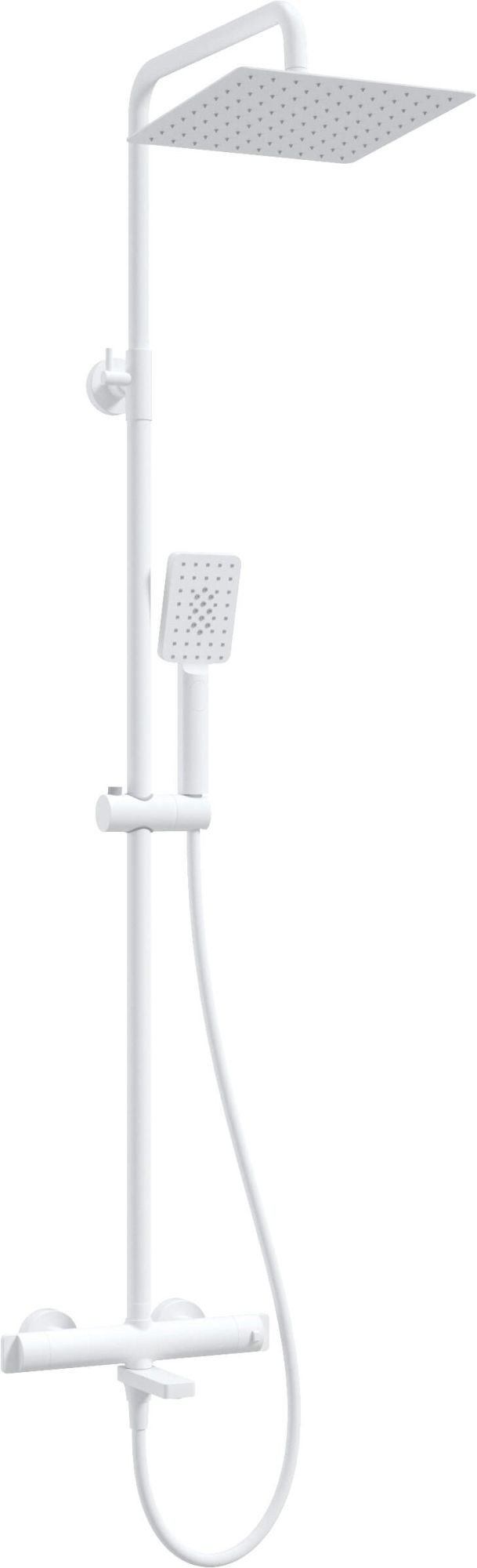 Deszczownica z baterią wannową termostatyczną