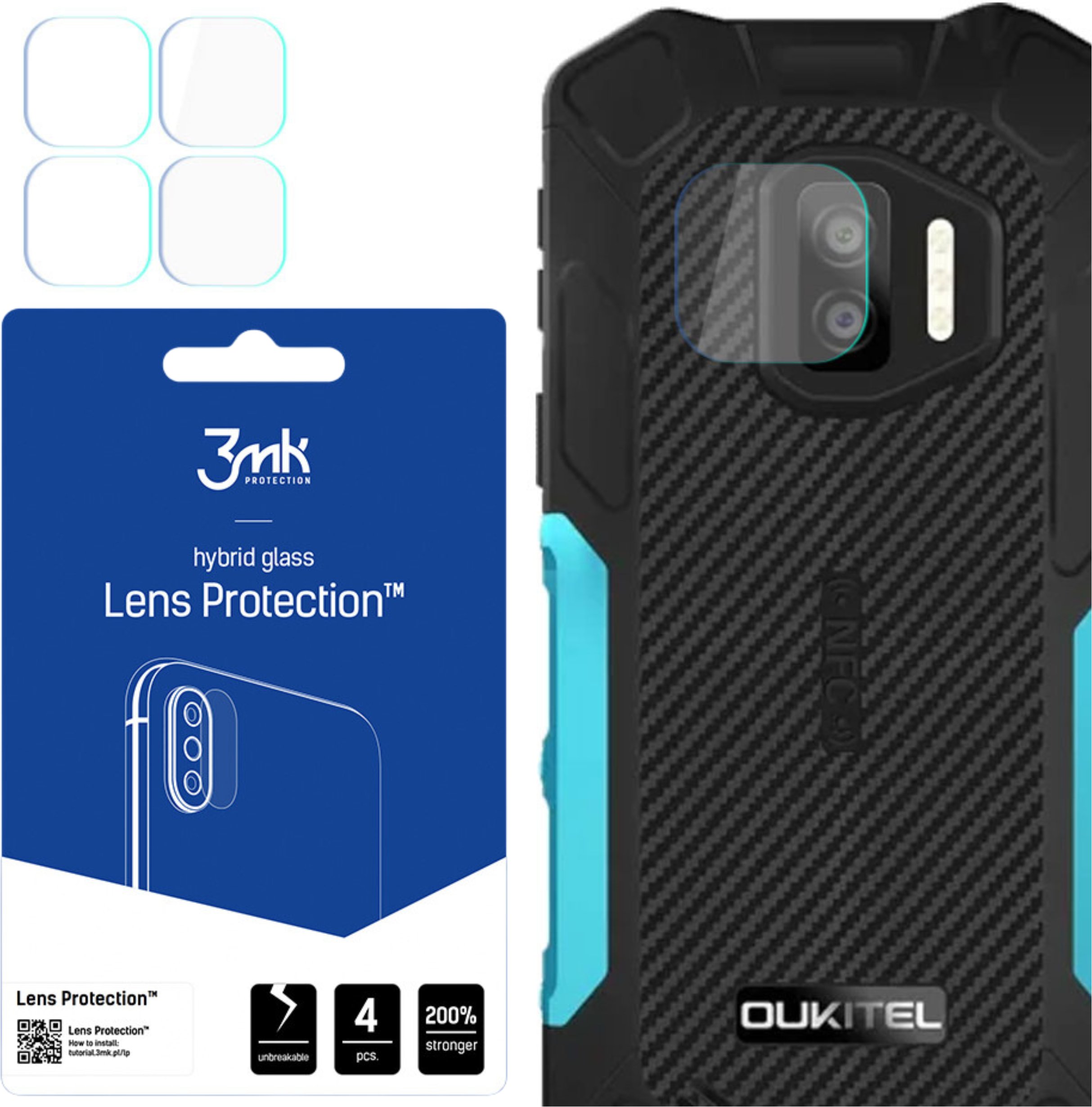 ZTE BLADE V2020 - 3MK LENS PROTECTION