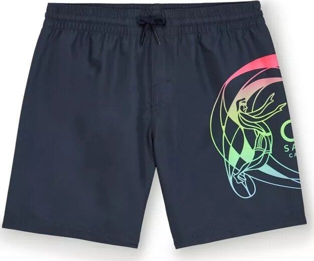 O Neill Dziecięce szorty O'neill CIRCLE SURFER 14" SWIM SHORTS outer space circle surfer grandient panel rozmiar 140