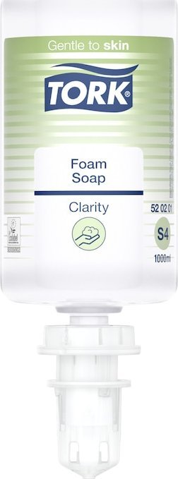 Tork 520201 - TORK, Ekologiczne mydło w pianie, S4, Premium. bezapachowe - 1 l