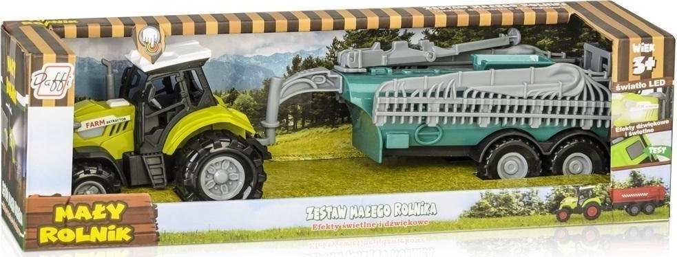 Daffi Traktor z opryskiwaczem