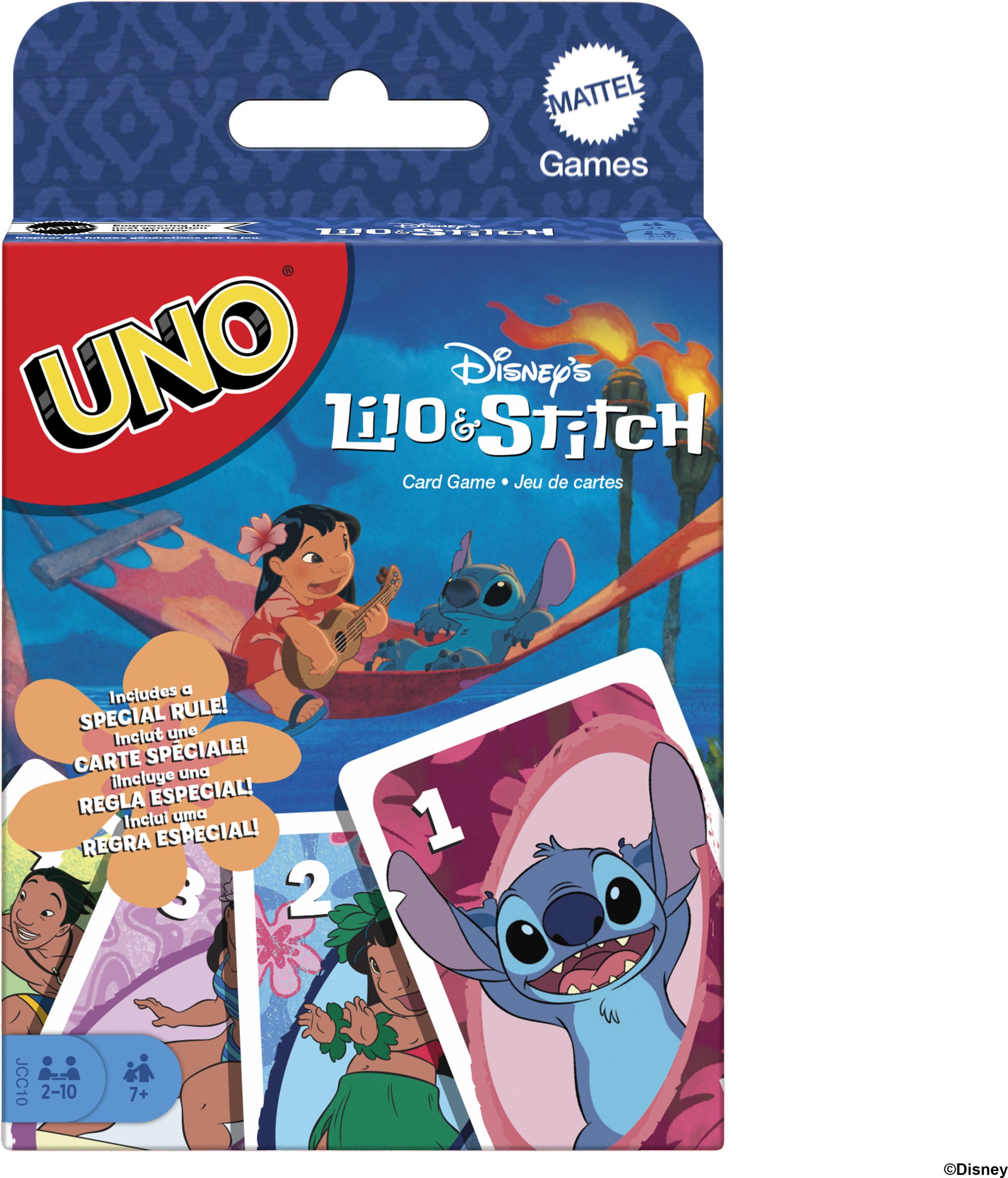 Mattel UNO Lilo i Stitch edycja polska (JCC10)