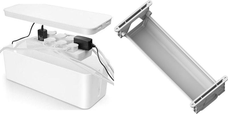 Organizer Mozos Organizer Mozos Maskownica Biały 1 sztuka (KBO-LW) + Organizer Szary 1 sztuka (CT550WH)