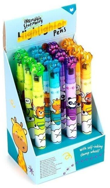 Zakreślacz i stempel 2w1 Adoramals (12szt)