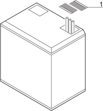 SCHROFF SCHROFF EPCASE Pasek na szczotkę, 1 St.