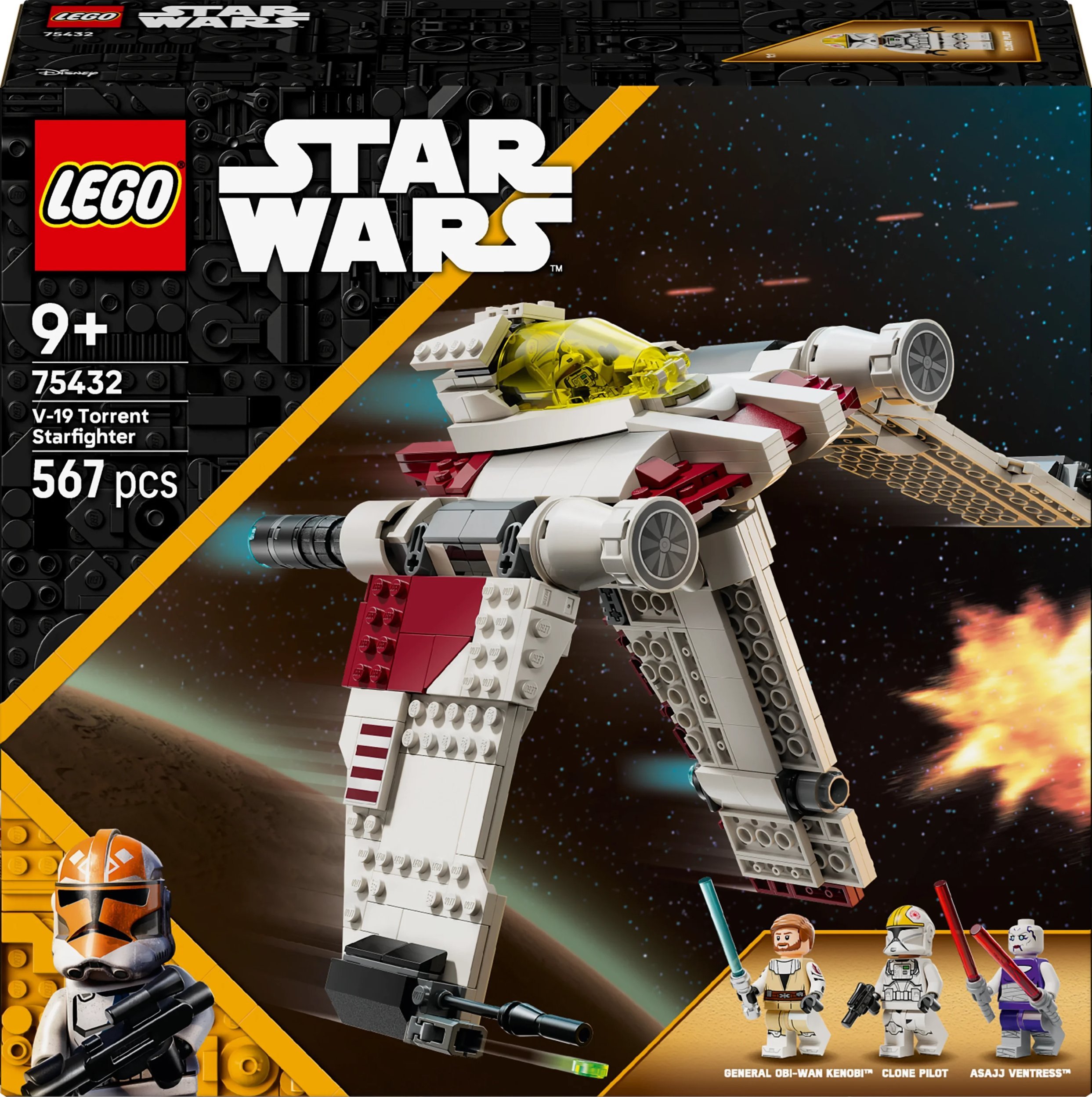 Star Wars Myśliwiec V-19 Torrent (75432)