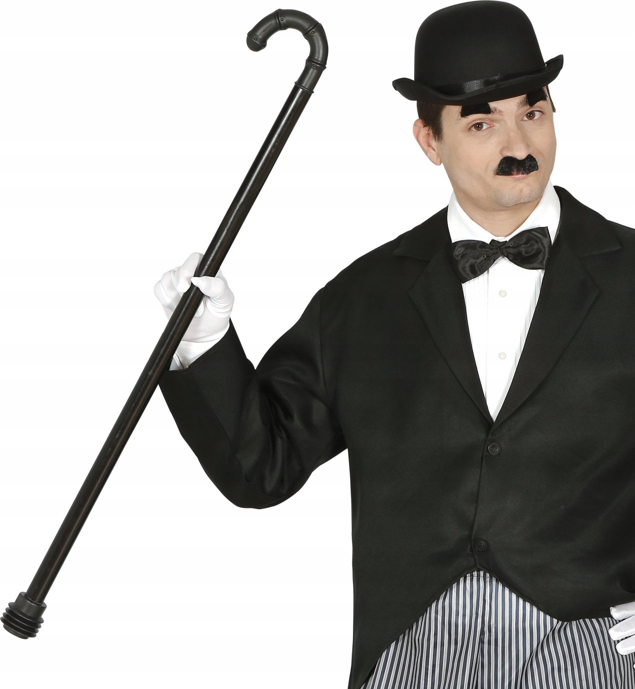 Korbi LASKA PLASTIKOWA Z ZAGIĘTĄ RĄCZKĄ CHARLIE CHAPLIN