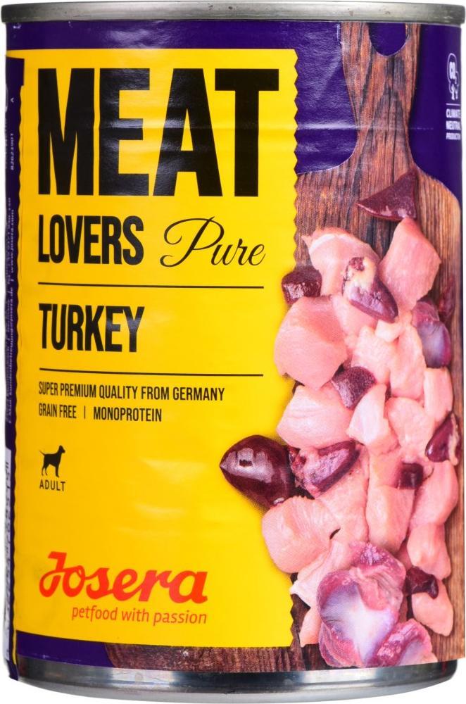 Josera Meatlovers Pure Indyk karma mokra dla psów 400g