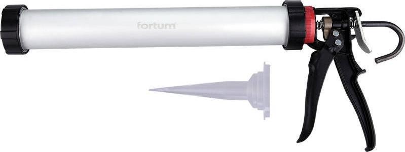 Fortum Pistolet do kleju wyciskacz ALU 700 ml Fortum