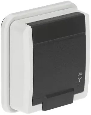 GNIAZDO PODTYNKOWE POJEDYNCZE AQUANT-5041-70/EPN 230 V AC 16 A IP55 Elektro-Plast
