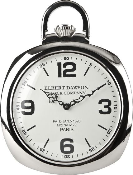 Witek Home Zegar 48 x 48 cm metalowy