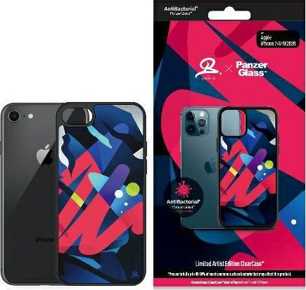 PanzerGlass ClearCase iPhone 7/8/SE 2020 Mikael B Limited Artist Edition Antibacterial