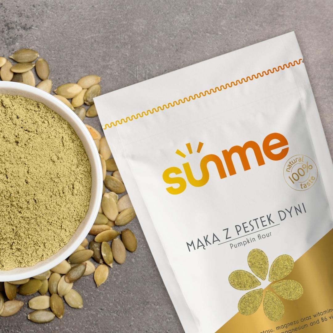 Sunme Mąka z pestek dyni 1 kg