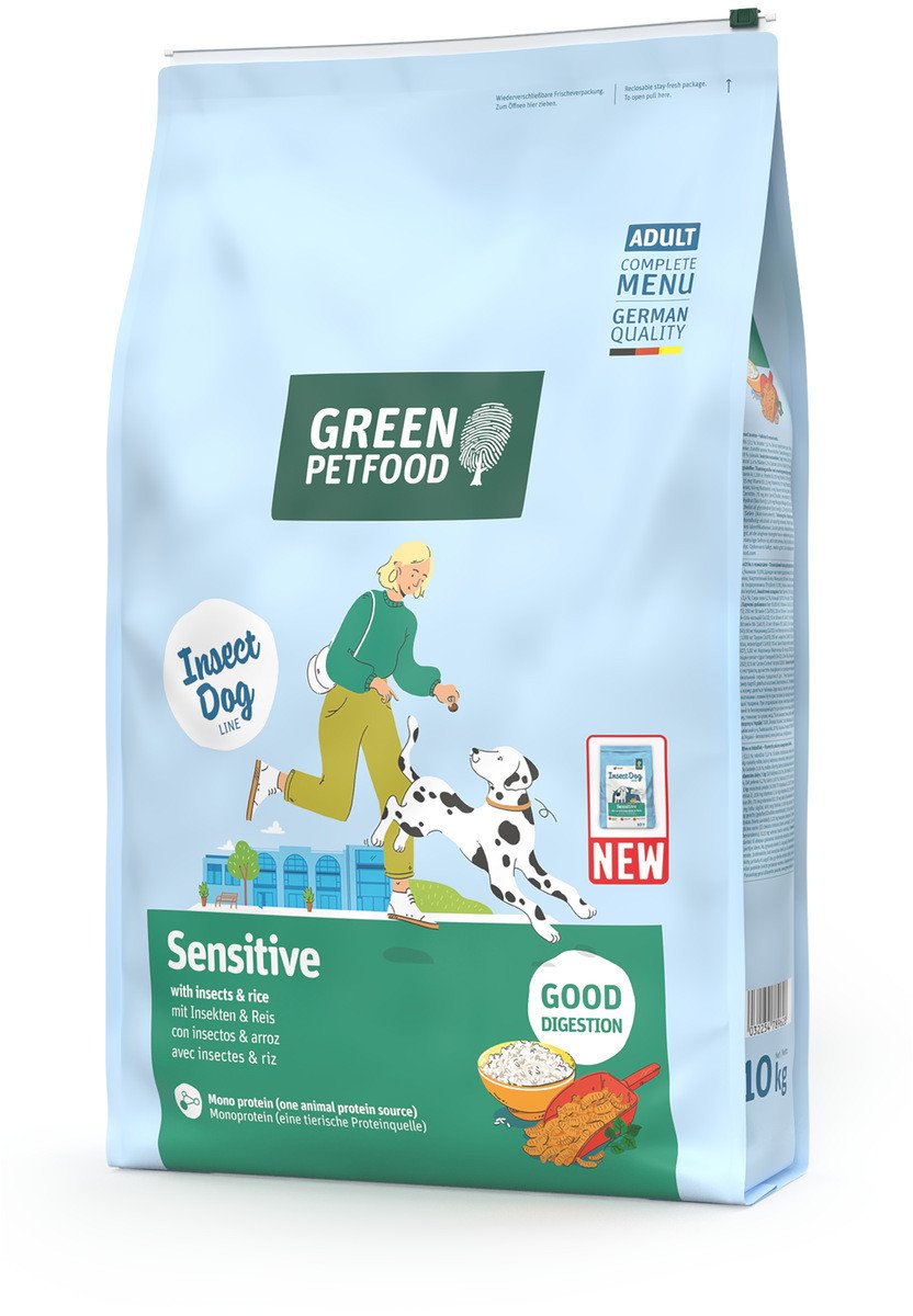 Josera Green Petfood Dog Sensitive w Insects & Rice 10kg