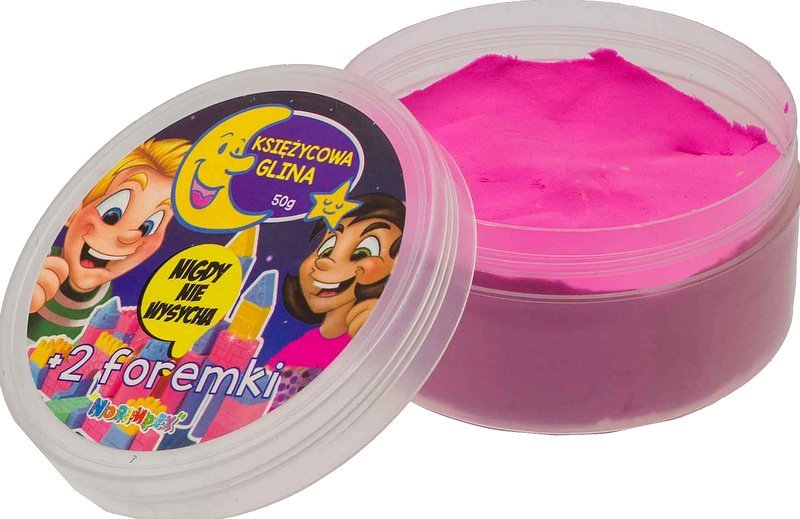 MAGICZNA GLINA KSIĘŻYCOWA DO TWORZENIA ZAMKÓW