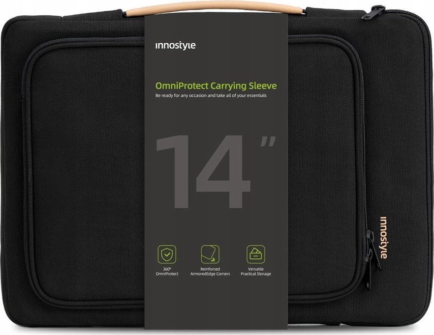 Torba Innostyle INNOSTYLE TORBA NA LAPTOPA 14" WODOODPORNA ETUI CASE OMNIPROTECT CZARNA