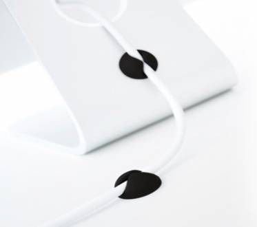 Organizer BlueLounge Uchwyt Czarny 6 sztuk (CDM-BL-EU)