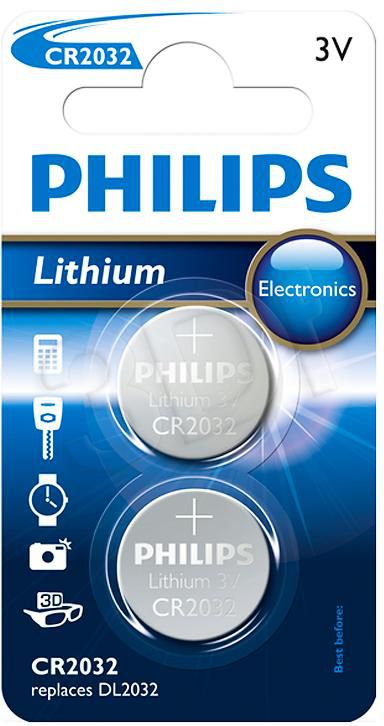 Philips Bateria CR2032 1 szt.