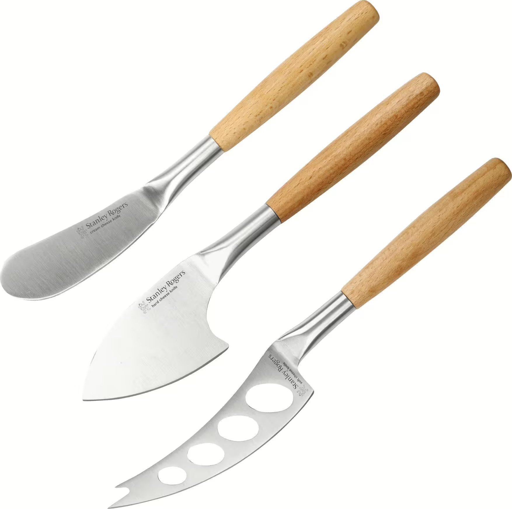 Noże do sera zestaw 3 elementów Stanley Rogers