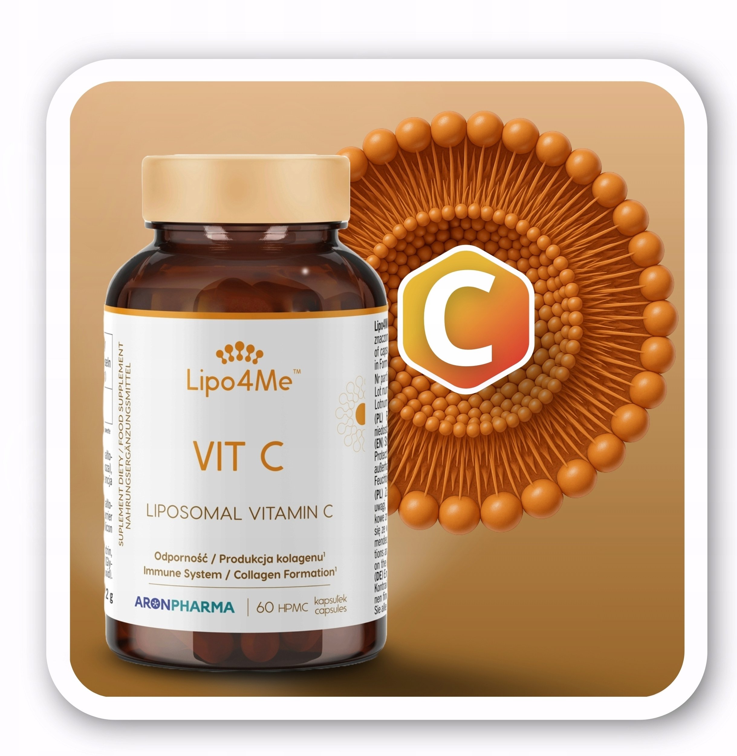 AronPharma_Lipo4Me Vit. C suplement diety 60 kapsułek