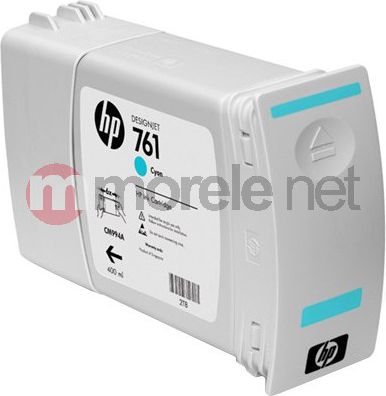 Tusz HP No 761 Ink Cart/Cyan 400ml (CM994A)