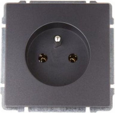 KOS Gniazdo pojedyncze Kos66 16A grafit (666034)