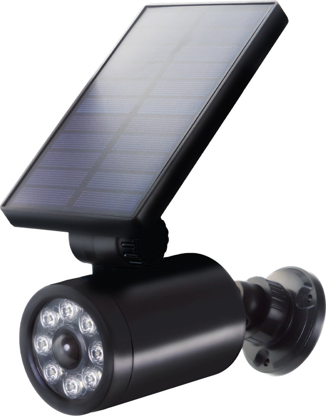 CE Solarna atrapa kamery, migająca dioda, czujnik ruchu, oświetlenie LED, naklejka gratis, SOL1801S