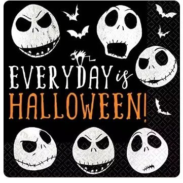 Serwetki Jednorazowe Halloween Urodziny Happy Birthday 20szt