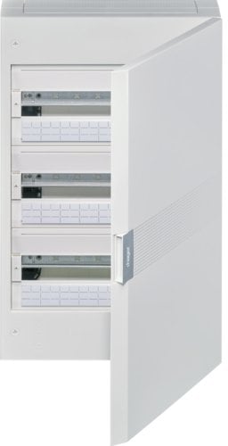 vega Rozdzielnica natynkowa 3x18M IP40, drzwi białe VB318PB