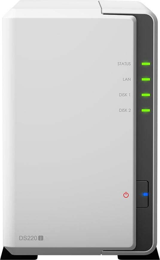 Serwer plików Synology DS220j / 1x 4 TB HDD