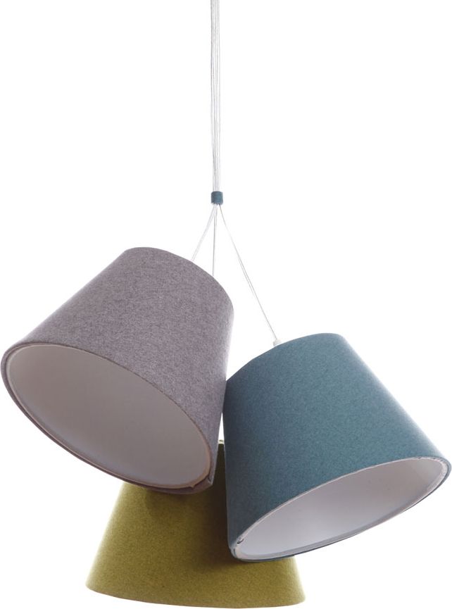 Lampa wisząca Lumes Kolorowa potrójna lampa wisząca regulowana- EXX71-Galix