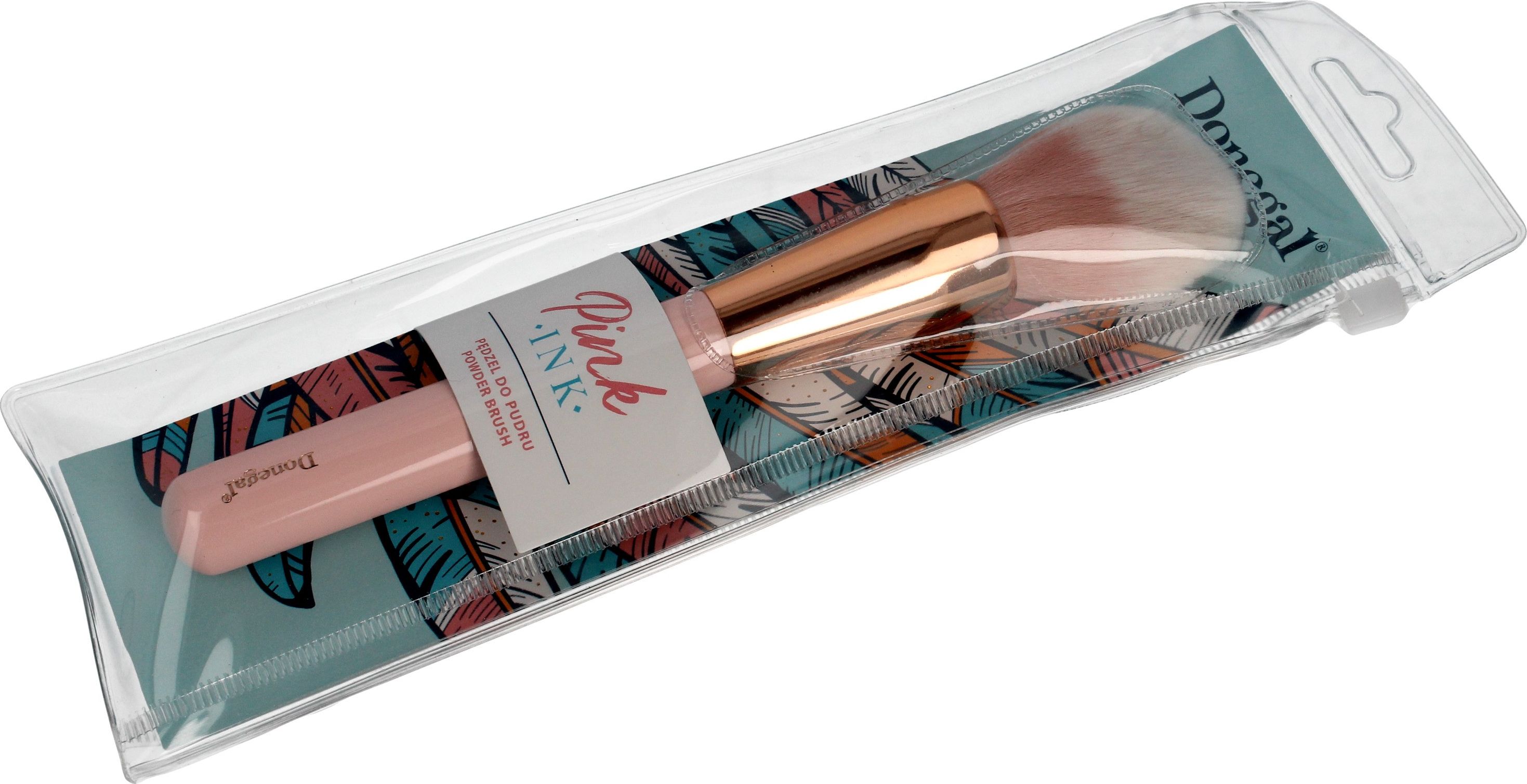 Donegal DONEGAL PINK INK Pędzel do pudru sypkiego (4217) 1szt