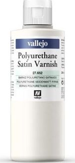 Vallejo Lakier Akrylowo Poliuretanowy 200 ml Satynowy Vallejo uniwersalny
