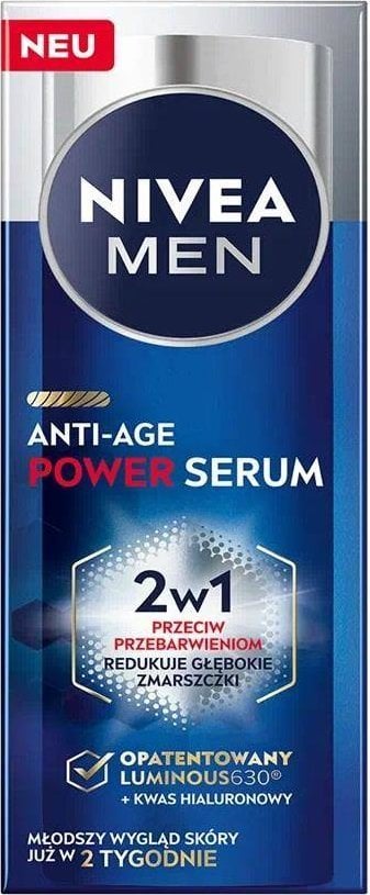 Nivea _Men Anti-Age Power Serum 2in1 intensywne serum przeciw niedoskonałościom 30ml