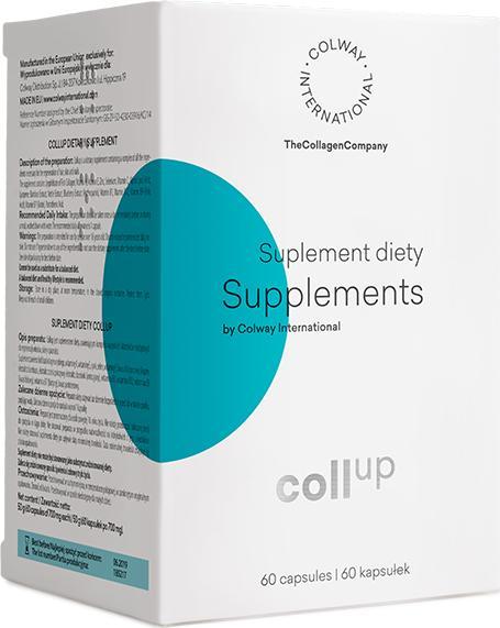 Colway Colway CollUp KOLAGEN+BIOTYNA+SELEN+CYNK+C+E 60 kapsułek
