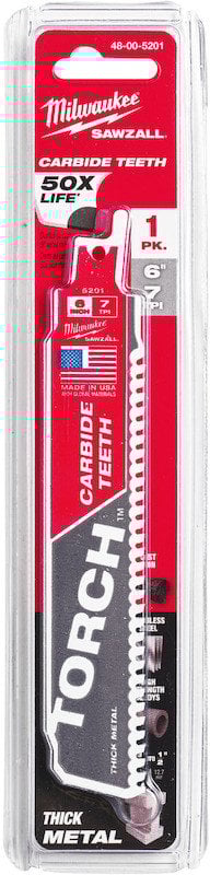 MILWAUKEE BRZESZCZOT S TCT TORCH 150mm/8T /1szt.