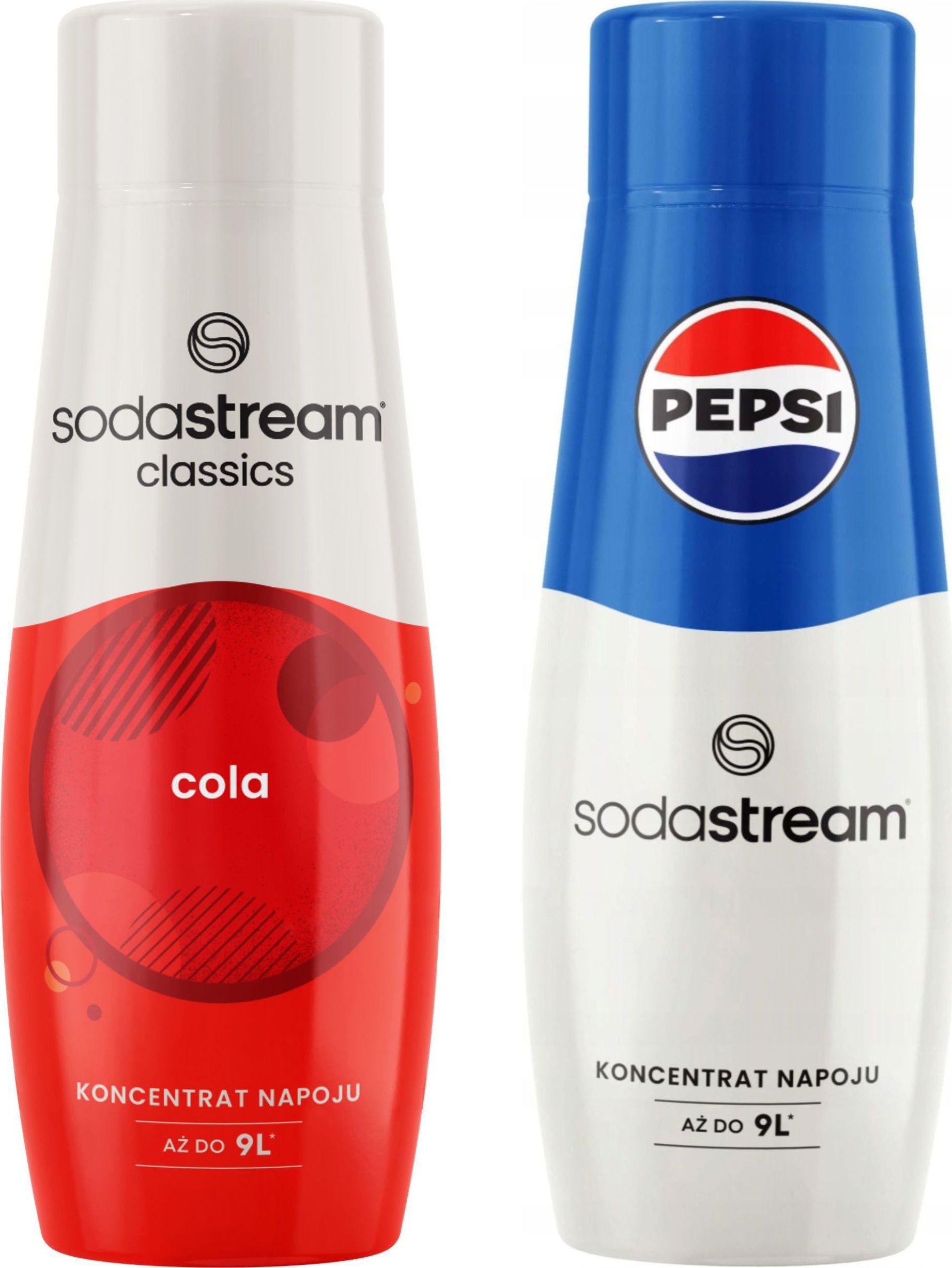 SODASTREAM Zestaw Koncentratów do Saturatora 2x Syrop COLA + PEPSI