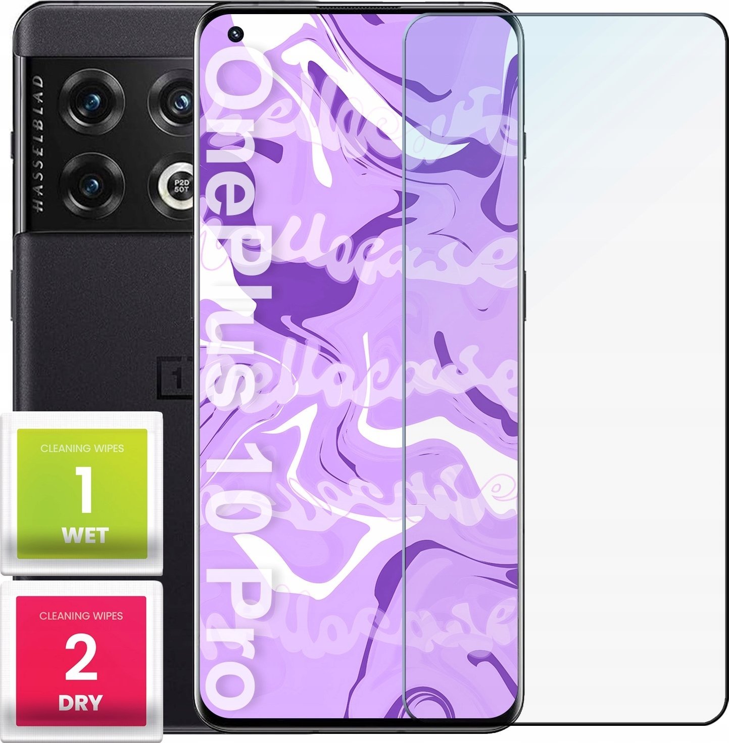 Hello Case Szkło Hartowane do Oneplus 10 Pro (szybka 9H, płaskie 2.5D, ochronne)