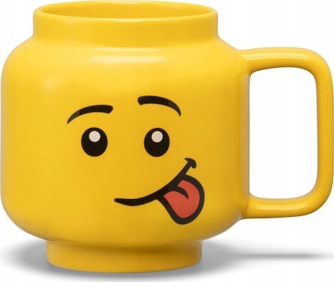 Room Copenhagen Room Copenhagen LEGO ceramic mug Silly, large (yellow)