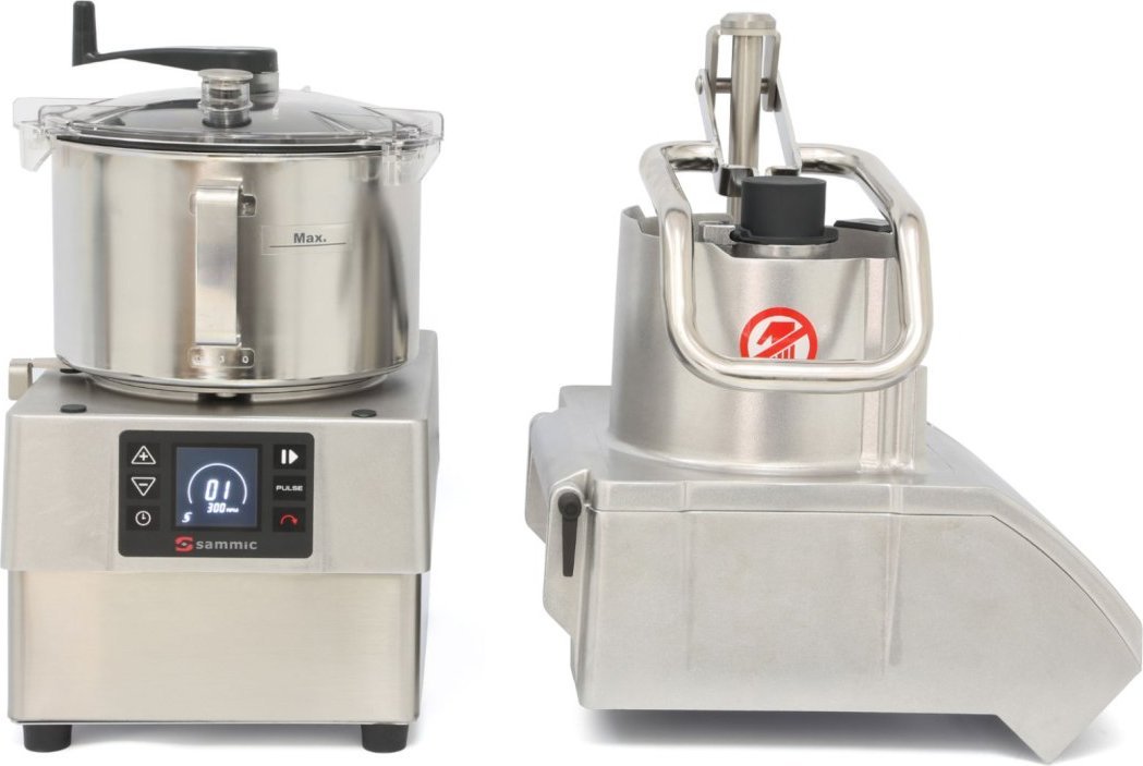 Sammic Maszyna wielofunkcyjna szatkownica emulgator kuter z dużym wsadem CK-45V 5.5 l 230 V 1500 W - Sammic 1050769