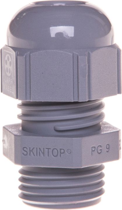 Shumee Dławnica kablowa poliamidowa PG9 IP68 SKINTOP STR 9 ciemnoszara 53015110