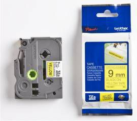 Brother taśma TZES621 (black on yellow)