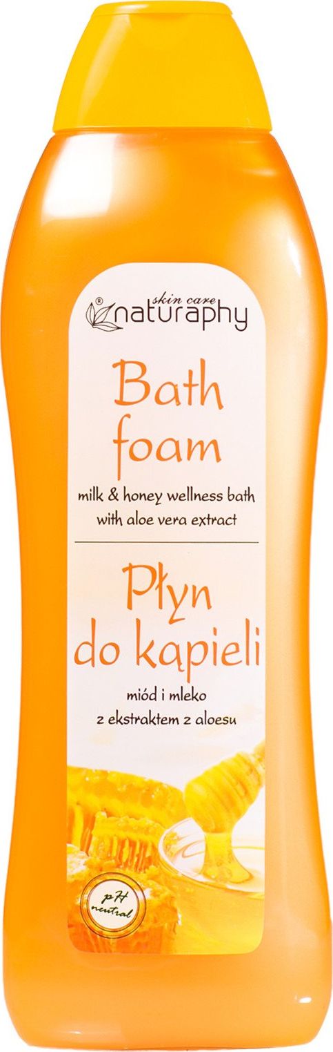 BluxCosmetics Płyn do kąpieli miód i mleko z ekstraktem z aloesu 1L