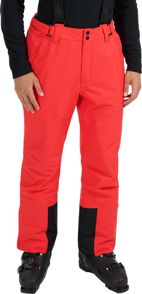 4f Spodnie narciarskie męskie FNK M1155 czerwone 4FWAW25TFTRM1155 62S XL