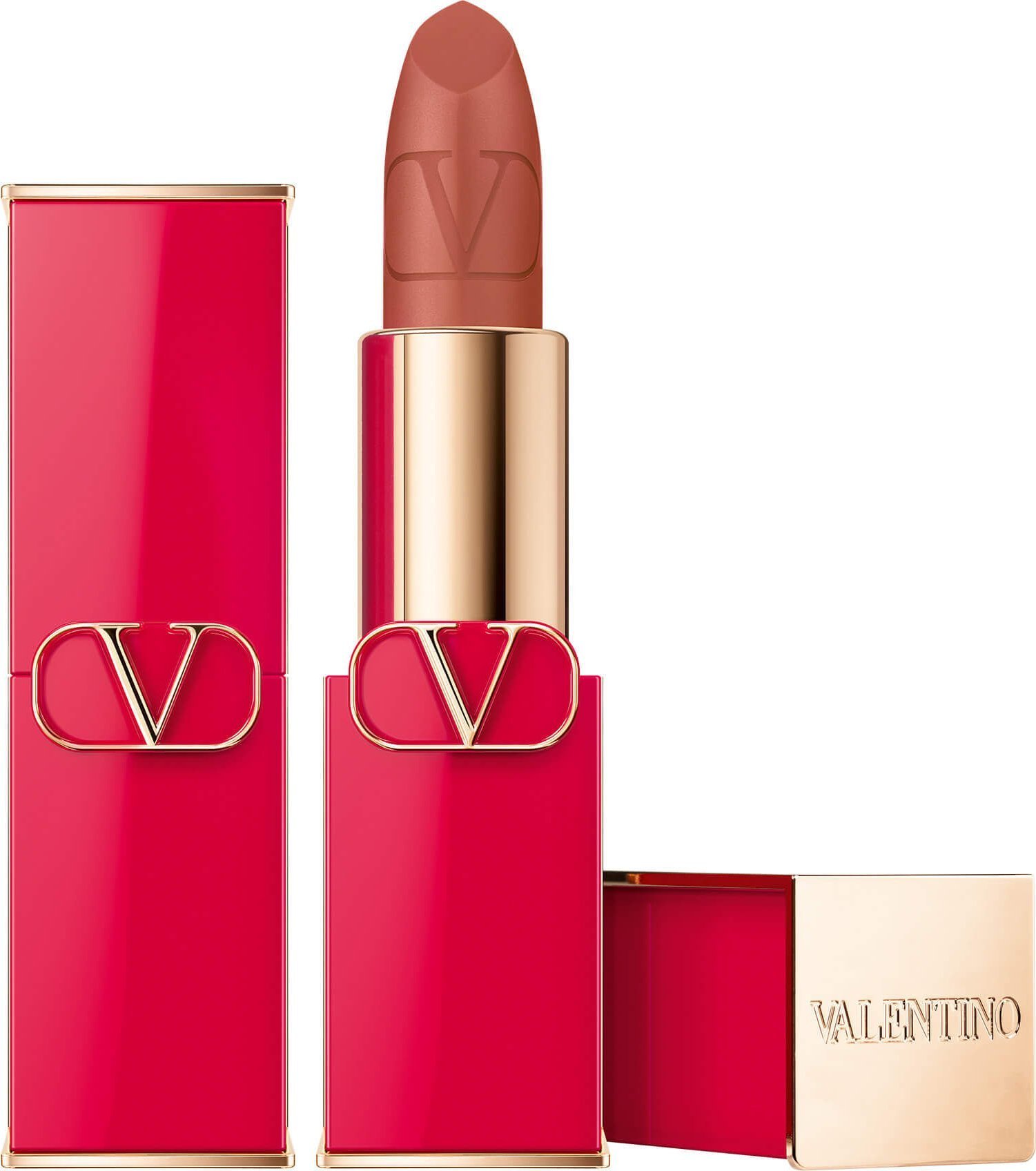 Valentino Valentino, Rosso, Matte, Cream Lipstick, 107A, Refillable, 3.5 g For Women